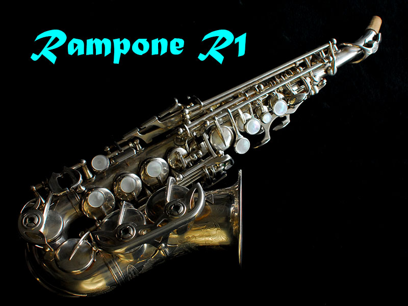 RAMPONE R1 JAZZ　SIｌVER PLATE　カーブドソプラノ