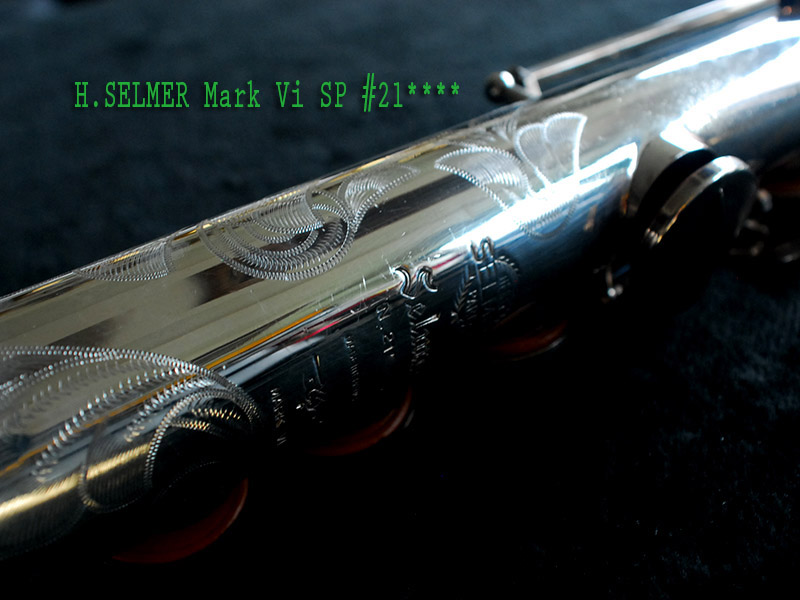 H.SELMER　MARK VI SP　21万番　銀メッキソプラノサックス