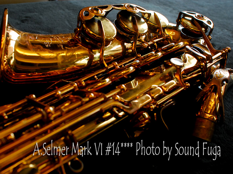 A.SELMER　MARK　VI　14万番台　オリジナルLQ 95％　勝田一樹氏所有アルトサックス
