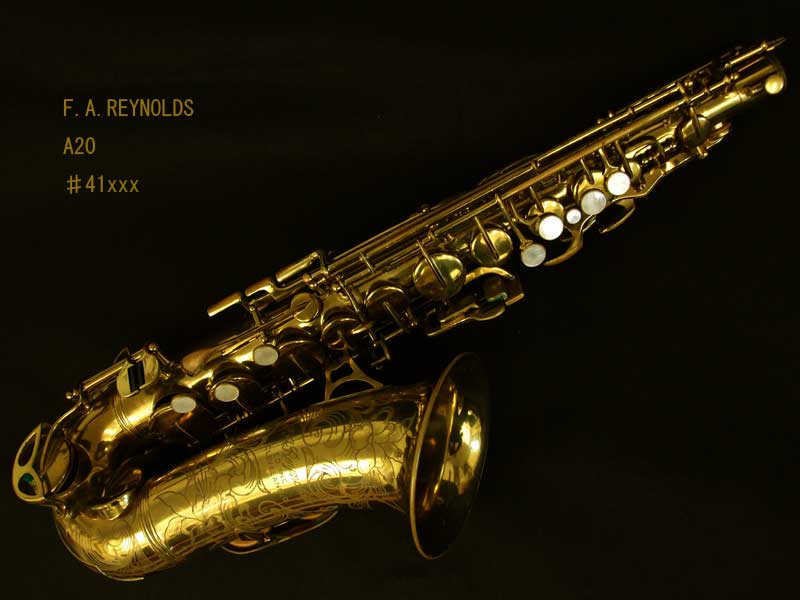 F.A.REYNLDS A20 アルトサックス