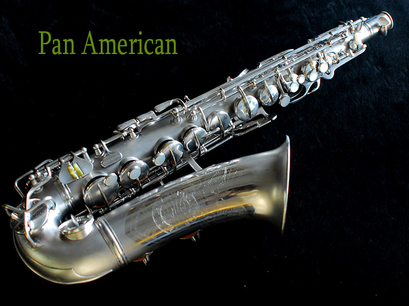 PAN－AMERICAN　Satin　Silver　Plate　アルトサックス