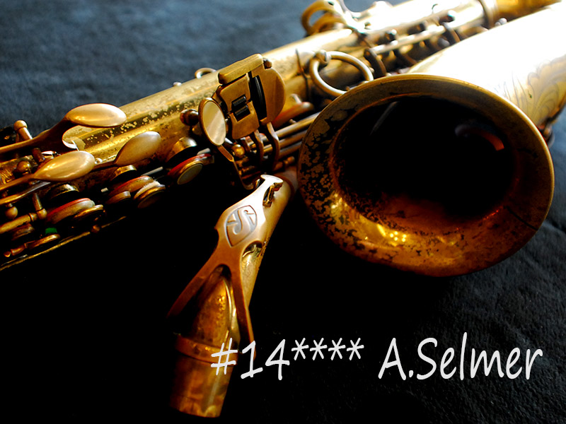 A.SELMER　MARK　VI　140千番台  オリジナルラッカー　アルトサックス