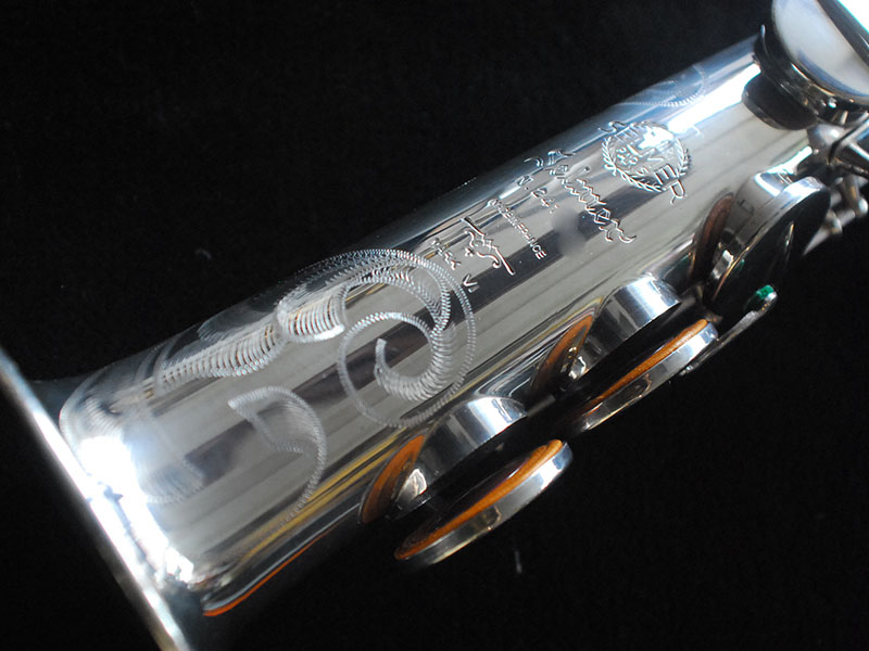 H.SELMER　MARK VI　彫刻付　オリジナルシルバープレート　ソプラノサックス 極上