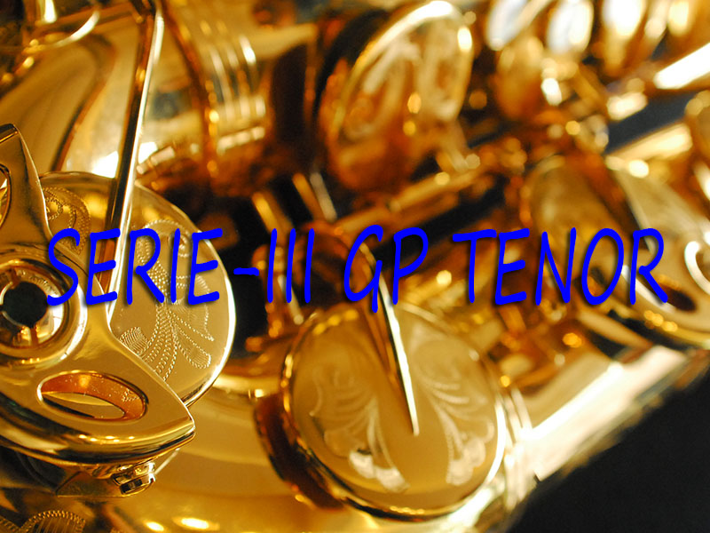 H.SELMER　SERIE-III　GP　金メッキ　豪華彫刻　テナーサックス　美品