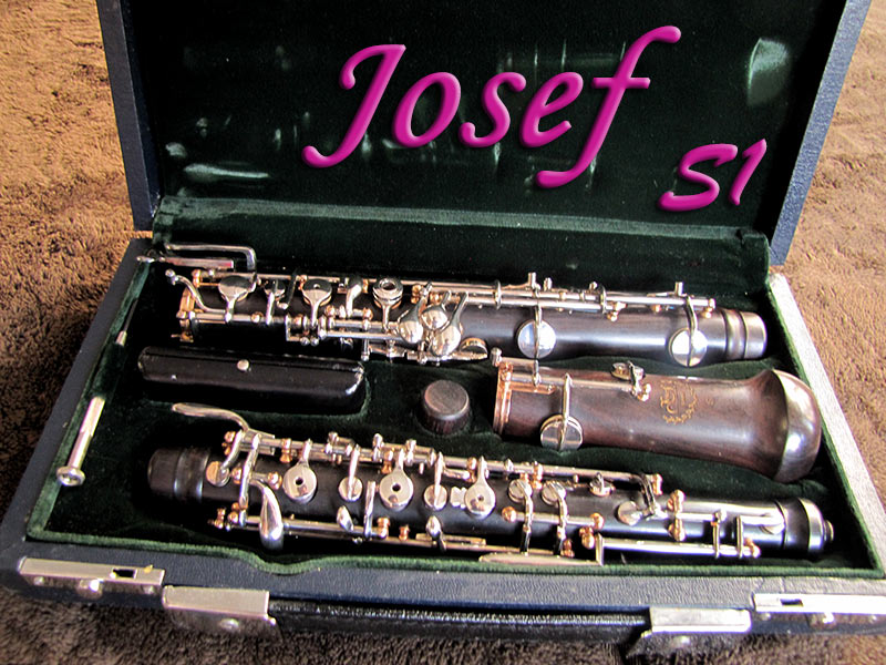 Josef ヨーゼフ　S1　セミオートオーボエ　金メッキポスト　美品