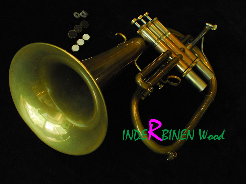 INDERBINEN　FLUGEL HORN　WOOD　＋WISEMAN　DoubleCase　極上