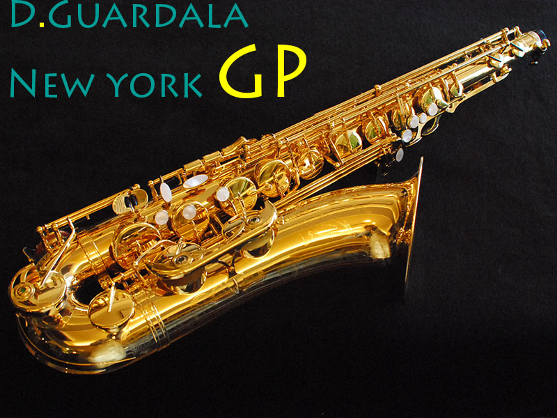 D.GUADALA　NewYork　GoldPlate　テナーサックス