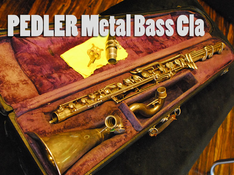 PEDLER　Metal Bass Clarinet　メタルバスクラリネット