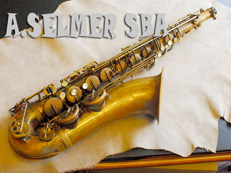 A.SELMER SBA 35千番台　ノーラッカー　ネック54千番　テナーサックス