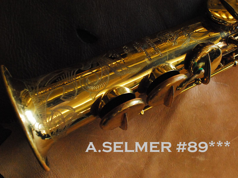 A.SELMER MARK VI 89千番台　オリジナルラッカー　超希少　ソプラノサックス