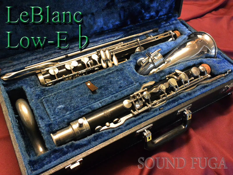 LEBLANC　Low E♭　バスクラリネット　委託品