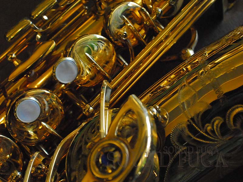 YANAGISAWA A-991GP　金メッキ　特別彫刻　アルトサックス　委託品