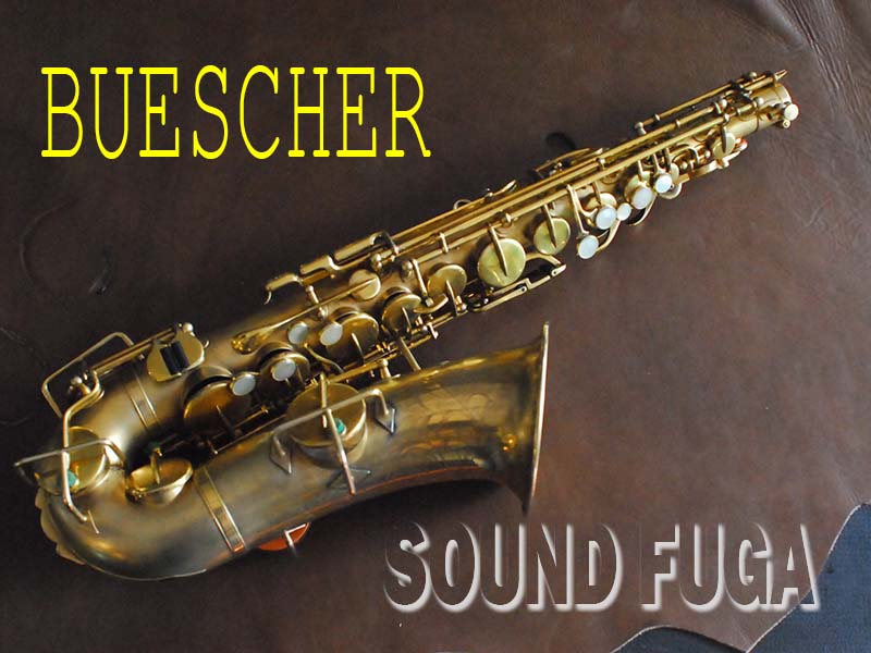 BUESCHER TRUE TONE ALTO SATIN GP アルトサックス 良品