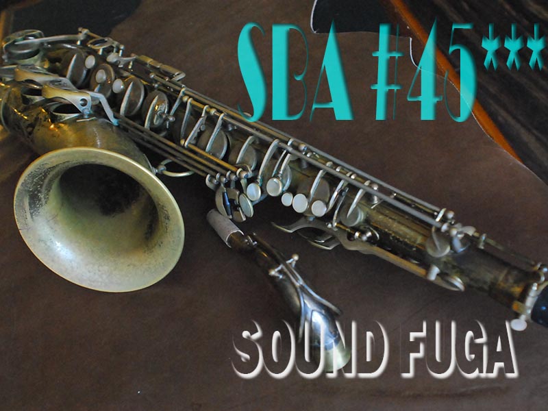 A.SELMER  SBA 45千番台　プロ愛用　オリジナルラッカー　テナーサックス