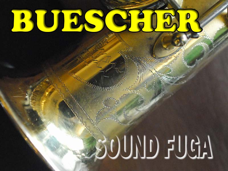 BUESCHER SP TRUE TONE　GP　 金メッキ ソプラノサックス　OH済　良品