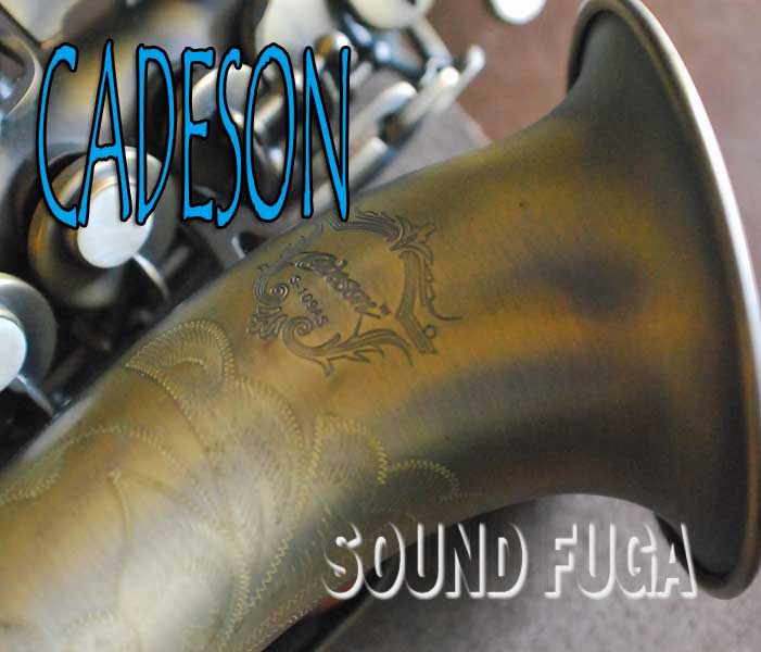 CADESON　S-109AS　カーブドソプラノサックス　美品