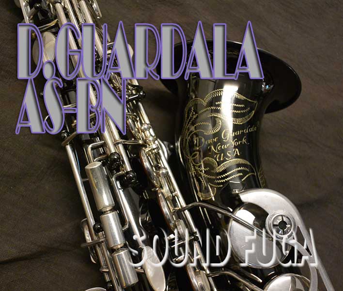 D.Guardala　New York　ブラックニッケル　希少　アルトサックス　美品