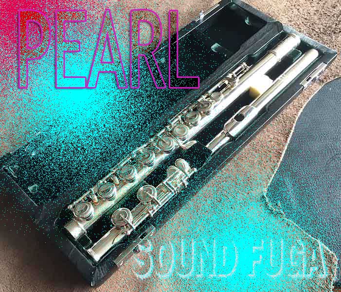 ★☆Spring Sale☆★PEARL F-9701E　マエスタ　ハンドメイド　ソルダード　総銀フルート　美品