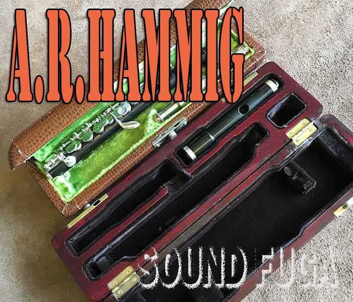 A.R HAMMIG  ピッコロ　＋FINDA　木製頭部管セット