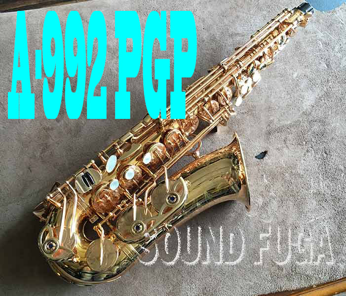 YANAGISAWA A-992PGP　豪華彫刻　ブロンズ＋ピンクゴールドP　美品