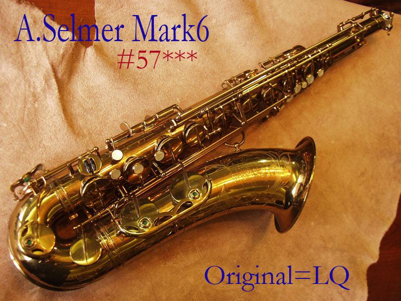 A.Selmer　Mark6テナー　57千番　オリジナルラッカー９８％