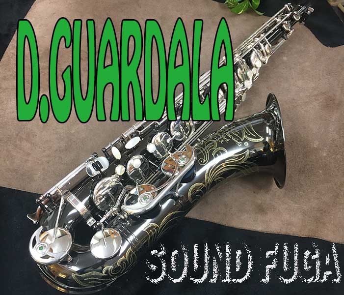 D.GUARDALA NewYork BN　ブラックニッケル　テナーサックス　美品