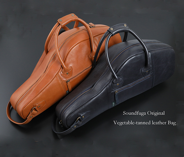 ★セール★　SOUNDFUGA　オリジナル　Vegetable Tanned Leather　ALTO  CASE　アルト本革フライトケース