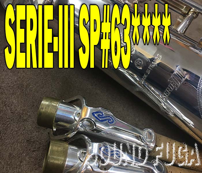 H.SELMER SERIE-III 63万番台SP　セリエ３ 希少銀メッキ　ソプラノサックス　美品