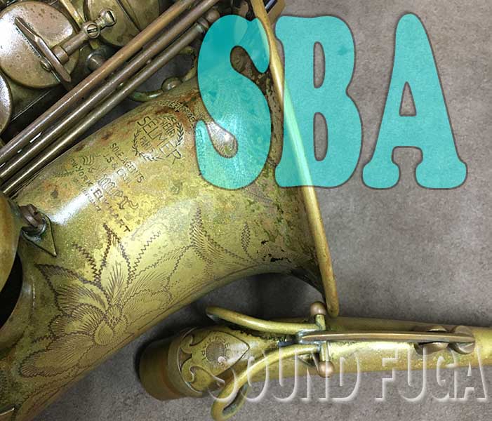 A.SELMER　SBA　42千番台　オリジナルラッカー　アルトサックス OH済