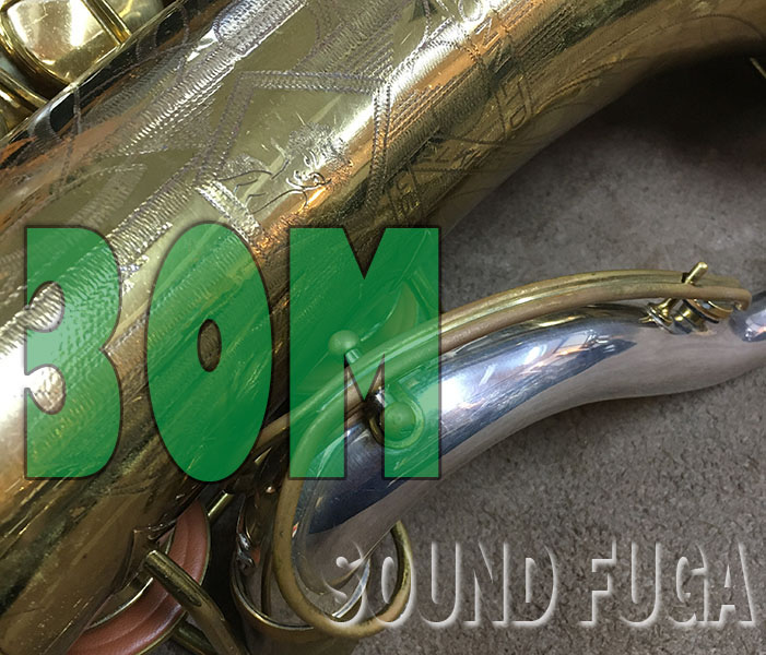 C.G.CONN　30M　テナーサックス　銀製グローガーネック
