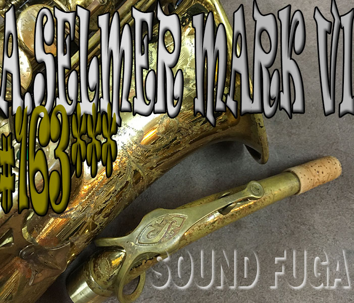 ★SummerSale★　A.SELMER MARK VI 16万番台 オリジナルラッカー70％ アルトサックス