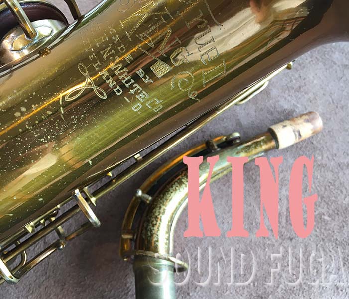 KING　Voll TrueII　希少オリジナルラッカー　アルトサックス