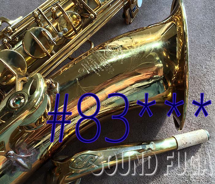 ☆プレミアセール★　2250000⇒1890000　A.SELMER MARK VI 83千番台　ファクトリーリラッカー テナーサックス　美品