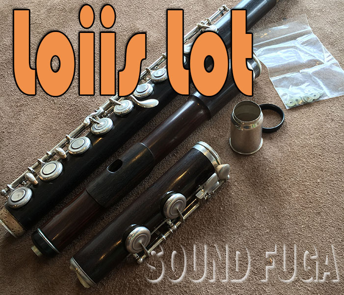 LOUIS LOT　FLUTE　円筒型木管ルイロット　希少品
