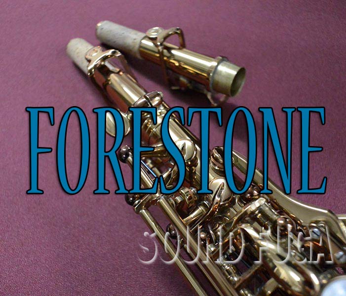 ☆プレミアセール★220000→199000　FORESTONE SXCL コニャックラッカー SOPRANOソプラノサックス 美品