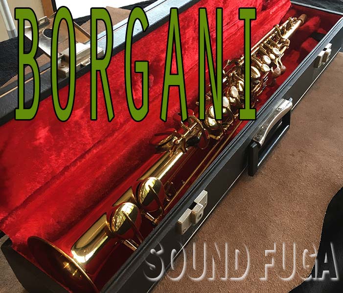 BORGANI　SOPRANO ビンテージ　ソプラノサックス