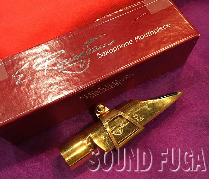 ROUSSEAU　TENOR METAL　#6USA T.O:約0．096/2.4mm　テナーマウスピース