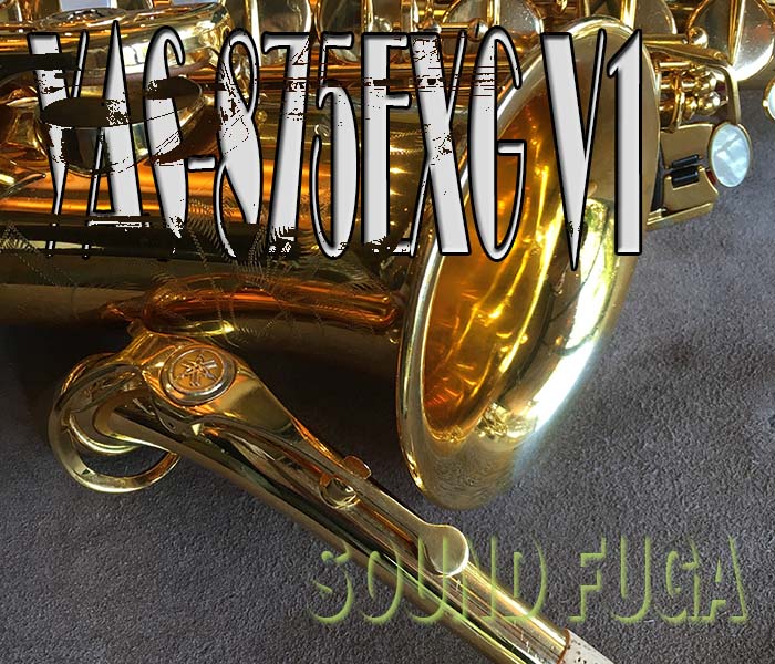 定価200万！YAMAHA YAS-875EXG 　希少金メッキモデル　V1ネック現行モデル アルトサックス