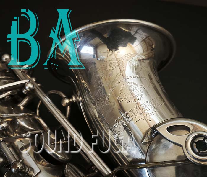H.SELMER   BA  32千番　超希少　銀メッキ　アルトサックス　美品