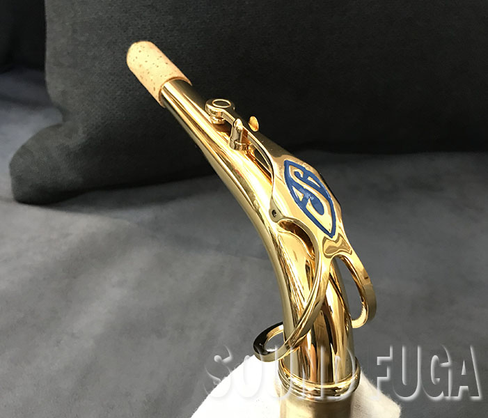 H.SELMER　SERIE-III 最初期   ALTO SAX用　GOLD PLATE Neck