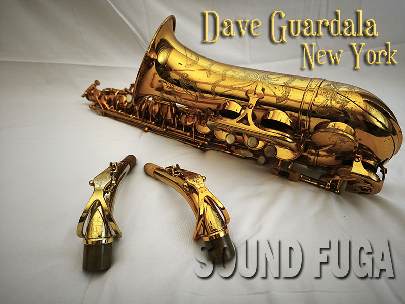 ★風雅コネクト　Dave Guardala NewYork アルトサックス　ネック2本付属
