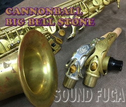 ★Spring Sale★　CANNONBALL　"BIG BELL SERIES"　A5　ノーラッカー　アルトサックス