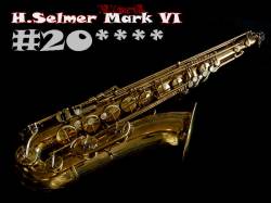 H.SELMER MARK VI テナー　２０万番台オリジナルラッカー