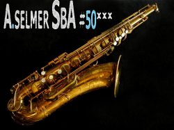 A.SELMER SBAテナー 50千番台　オリジナルLQ　９０％