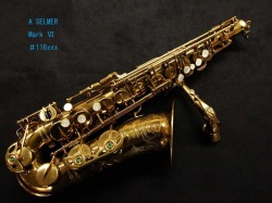 A SELMER Mark6 11万6千番台　オリジナルラッカー98％　アルトサックス