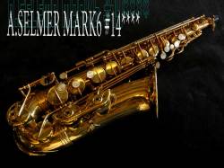 A.SELMER MARK6 14万３千番台　ULアルトサックス