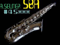 A.SELMER SBAテナー　4万番台シルバープレート
