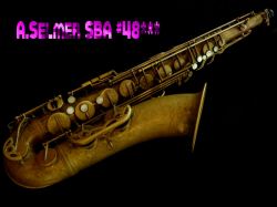 A.SELMER SBAテナー 48千番　オリジナル