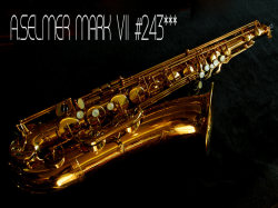 A.SELMER MARK VII 24万番　オリジナルラッカー　美品