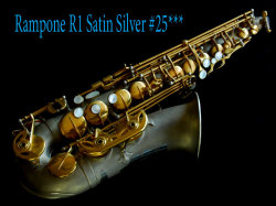 RAMPONE R1　JAZZ　Satin Silver アルトサックス